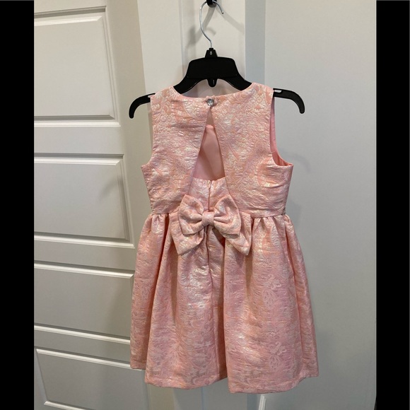 Bonnie Jean Jacquard Open Back Dress - Picture 4 of 7